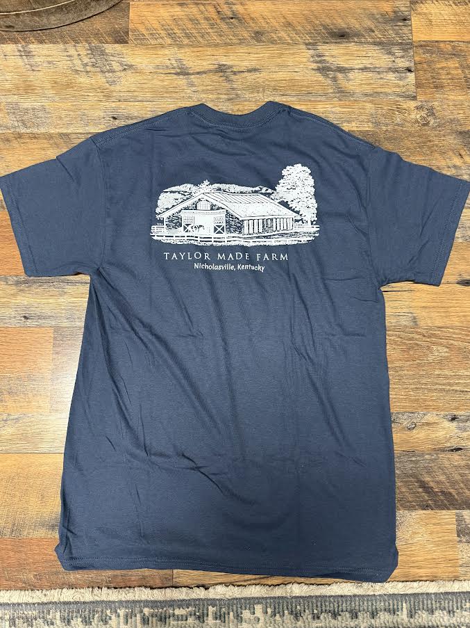 1976 t shirt navy