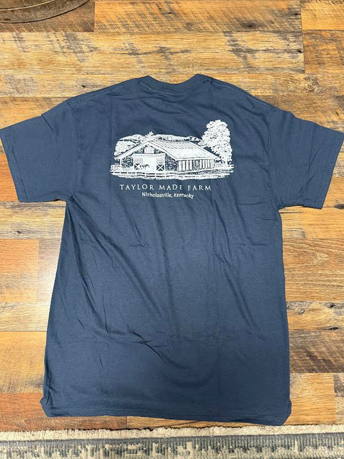 1976 t shirt navy