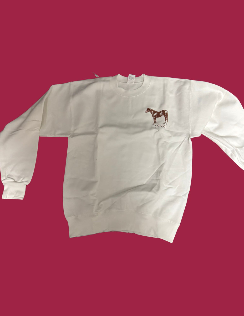 1976 White Sweater