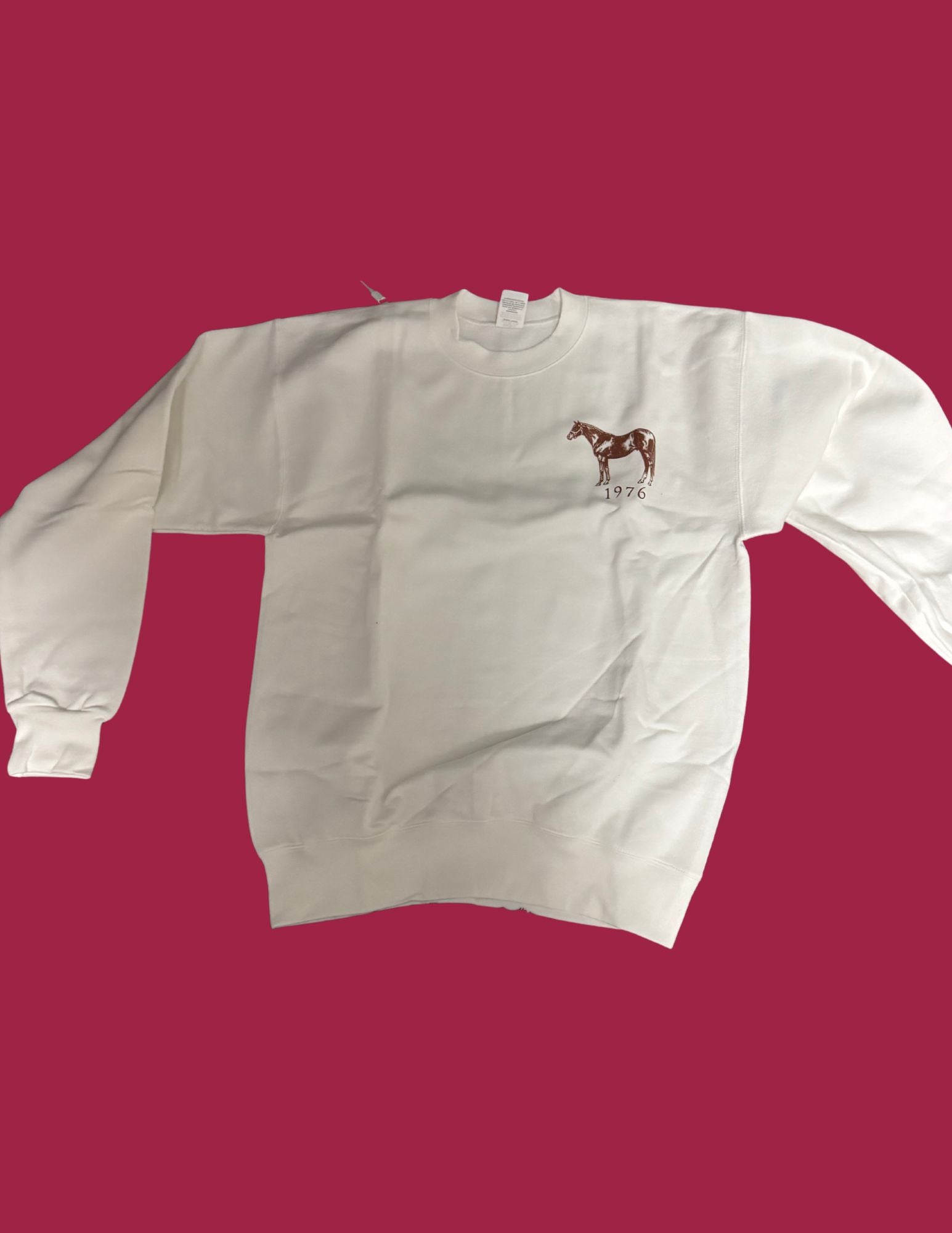 1976 White Sweater